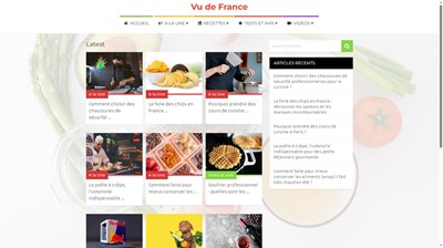 Vu de France | Blog de cuisine franÃ§aise et internationale