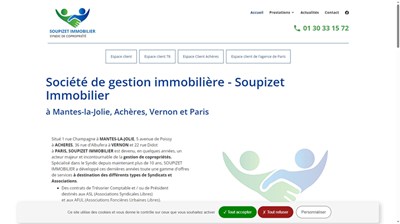 Soupizet Immobilier - Société de gestion Immobilière à Mantes-La-Jolie