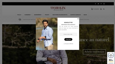 Ugholin, prêt-à-porter masculin