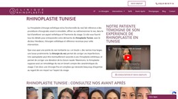 Rhinoplastie Tunisie : Prix Chirurgie du Nez - Chirurgie Esthetique Nez