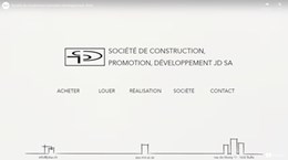 Société  JD SA, développement immobilier
