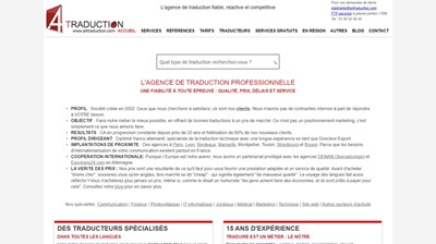 agence traduction