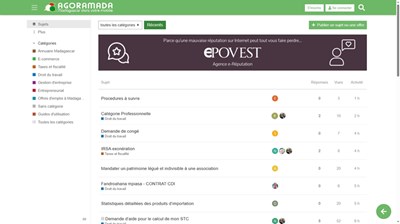 Agoramada, un forum de discussion de qualité à Madagascar