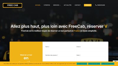 Réserver un taxi en France