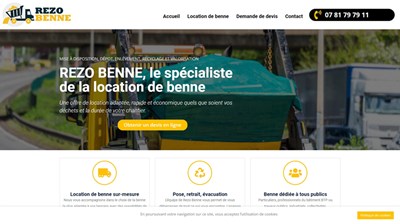 Location de bennes en ligne et au meilleur prix