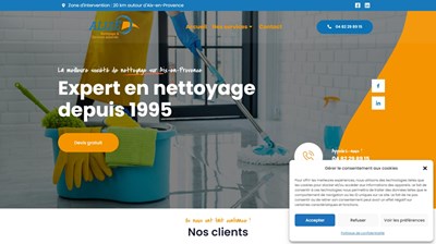 Alize Services, entreprise de nettoyage à Aix-en-Provence