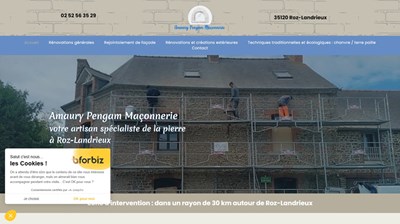 Travaux de maçonnerie à Roz-Landrieux, Amaury Pengam Maçonnerie