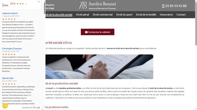 Aurélien Bonanni: avocat au Barreau de l’Essonne à Evry