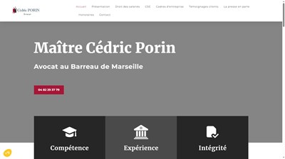 Maître Cédric PORIN, avocat à Martigues