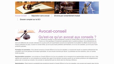 avocat conseil