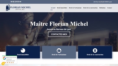 cabinet d’avocat à Lyon - Maître Florian Michel