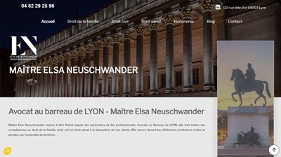 Avocate à Lyon, Maître Elsa Neuschwander