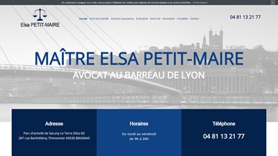 Avocat en droit des assurances à Lyon, Maître Elsa Petit-Maire