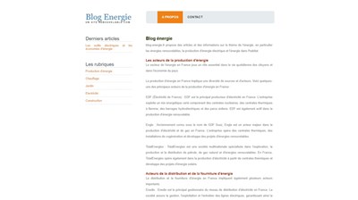 blog energie