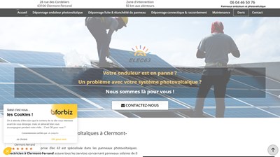 Nettoyage  panneaux solaires à Clermont-Ferrand