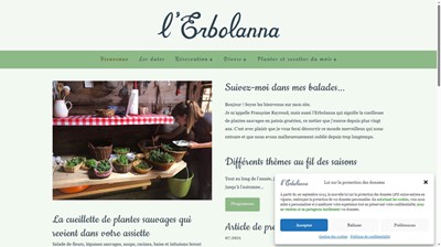 L’Erbolanna, cueilleuse de fleurs sauvages en Gruyère