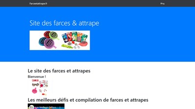 Farce et attrappe