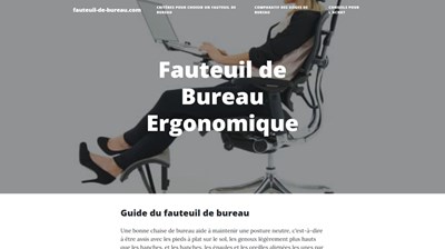 fauteuil de bureau