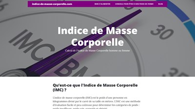 l'indice de masse corporelle