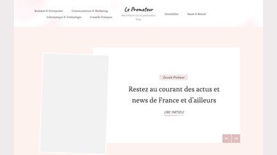 Lepromoteur.net : Infos gratuites sur le web