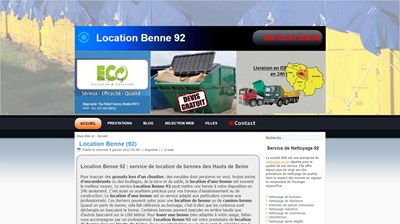 Location benne 92