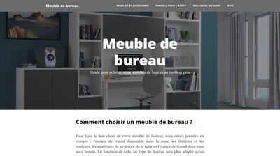 meuble de bureau