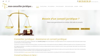 Trouvez un conseiller juridique en ligne