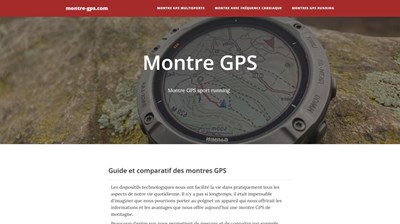 montre gps