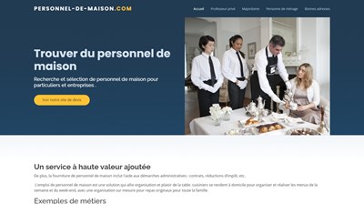 personnel de maison