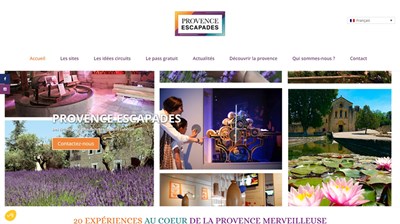 Provence carte touristique 