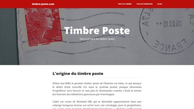 le timbre poste