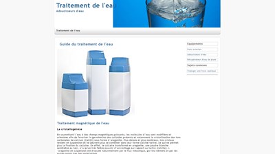 traitement de l'eau