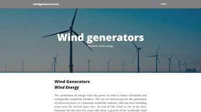 the wind generators