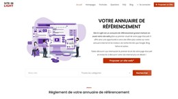 SiteinLight - Annuaire de référencement