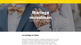 le mariage musulman