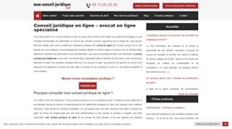 Consultation juridique en ligne 