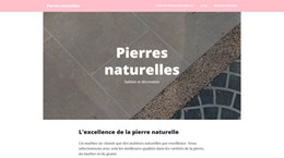 les pierres naturelles