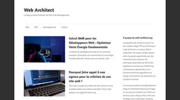 blog web architect